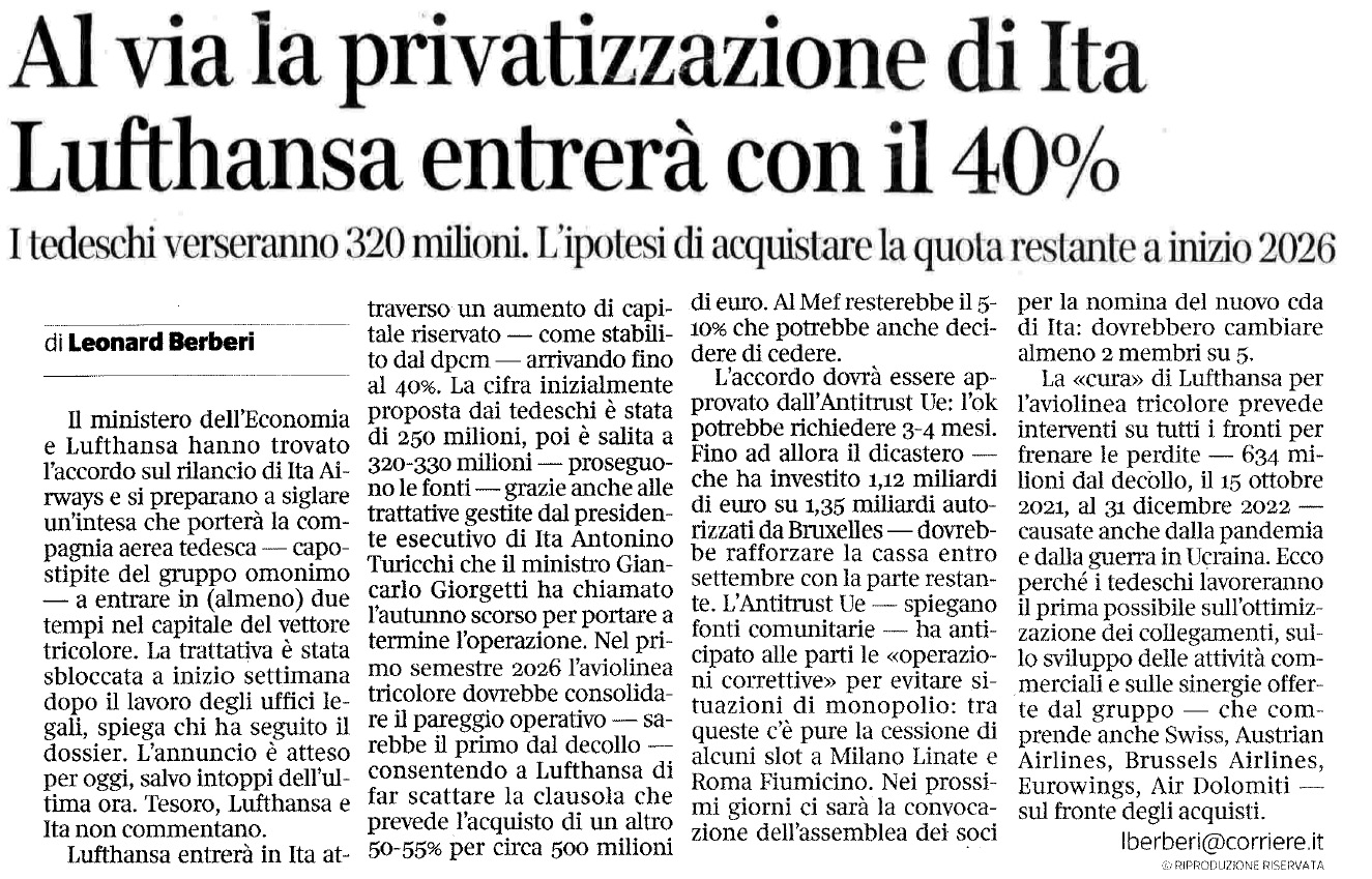 25 maggio 2023 corriere della sera