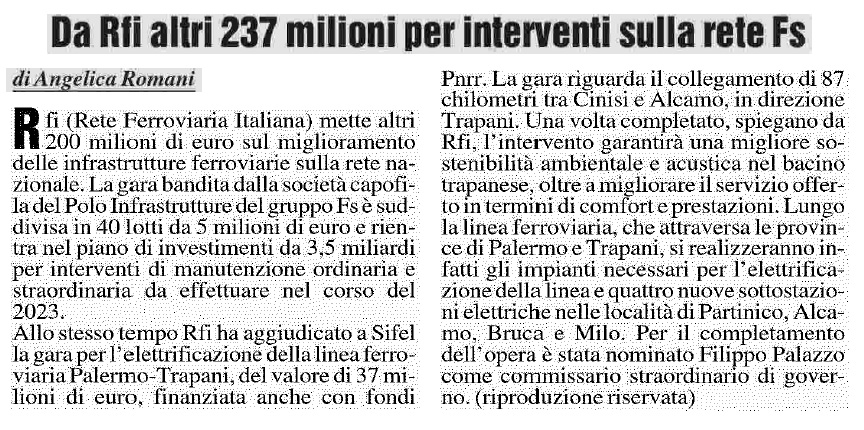 25 maggio 2023 milano finanza