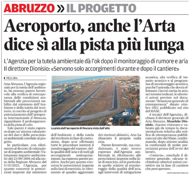 27 novembre 2023 il centro aeroporto