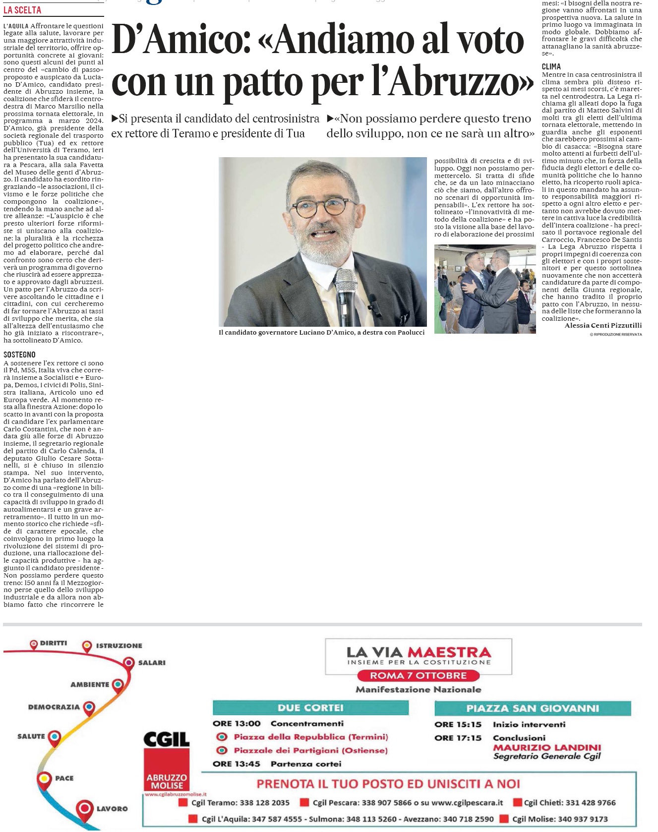 28 settembre 2023 il messaggero