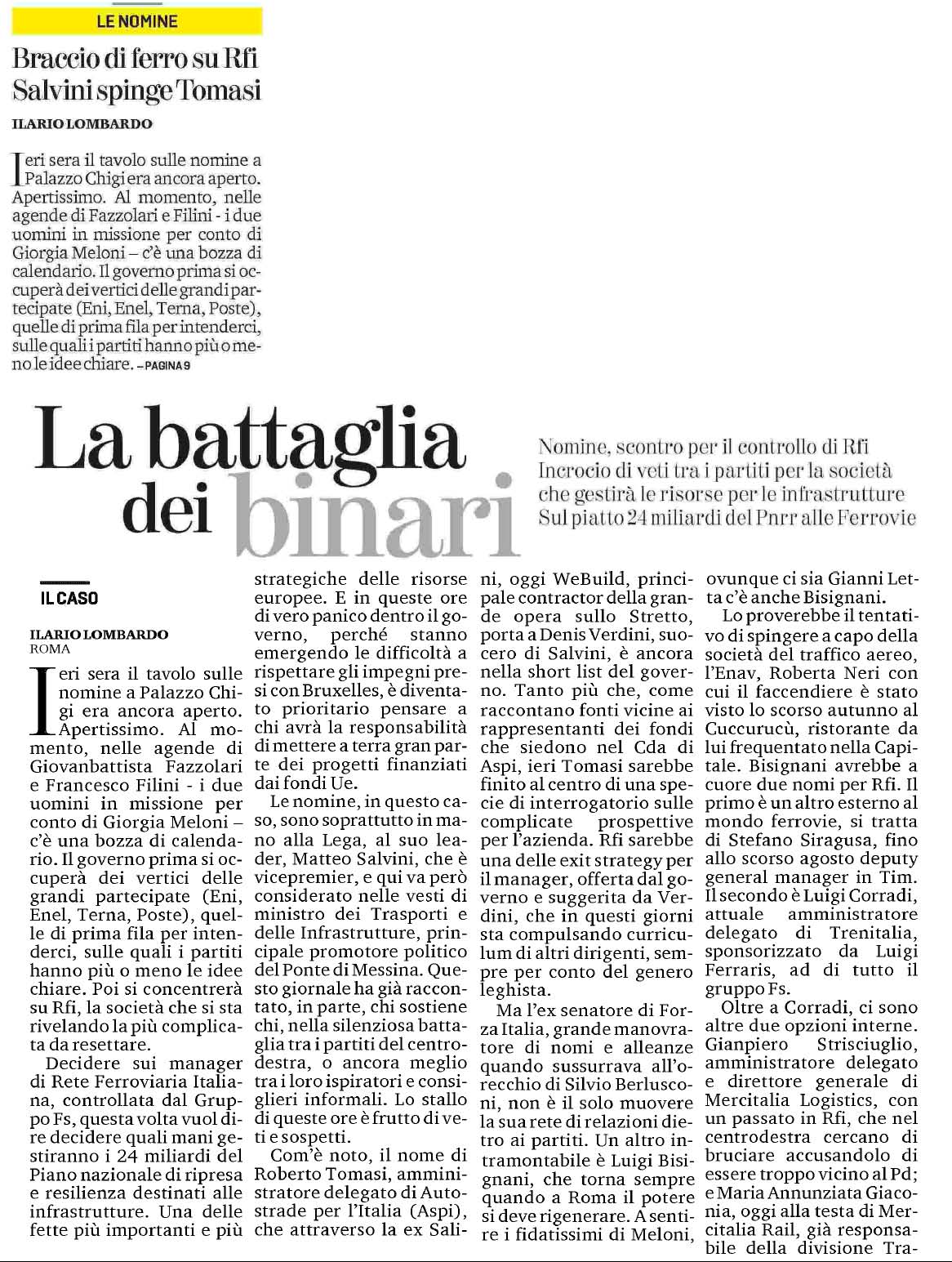 29 marzo 2023 la stampa Pagina 1