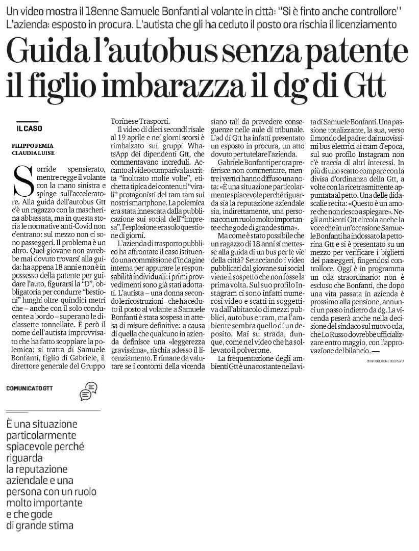 30 aprile 2022 la stampa Page 1