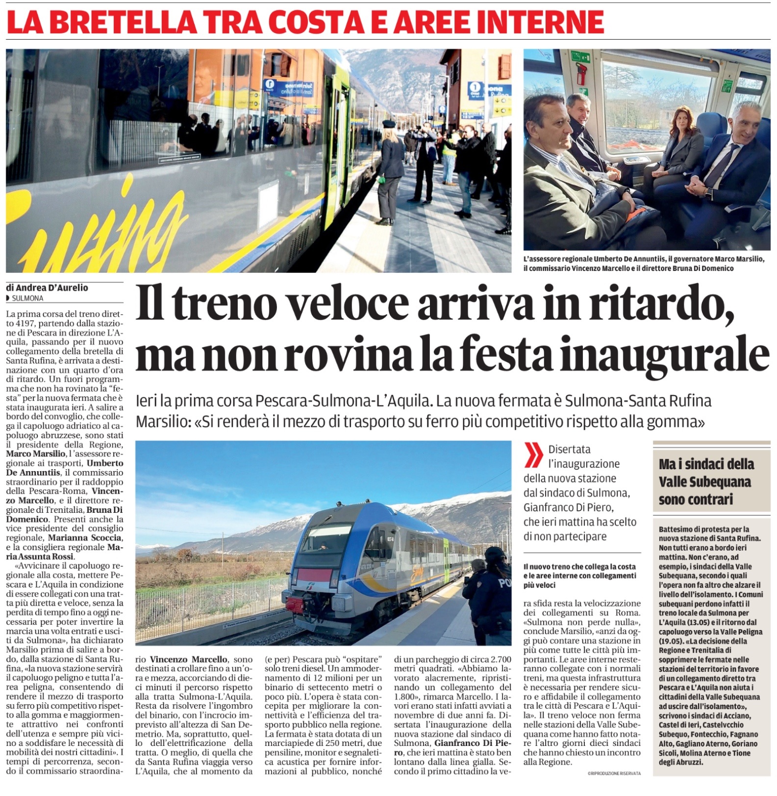 il centro treno ritardo