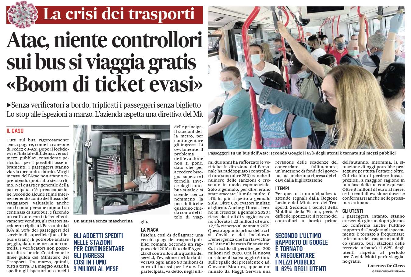 21 giugno 2020 il messaggero