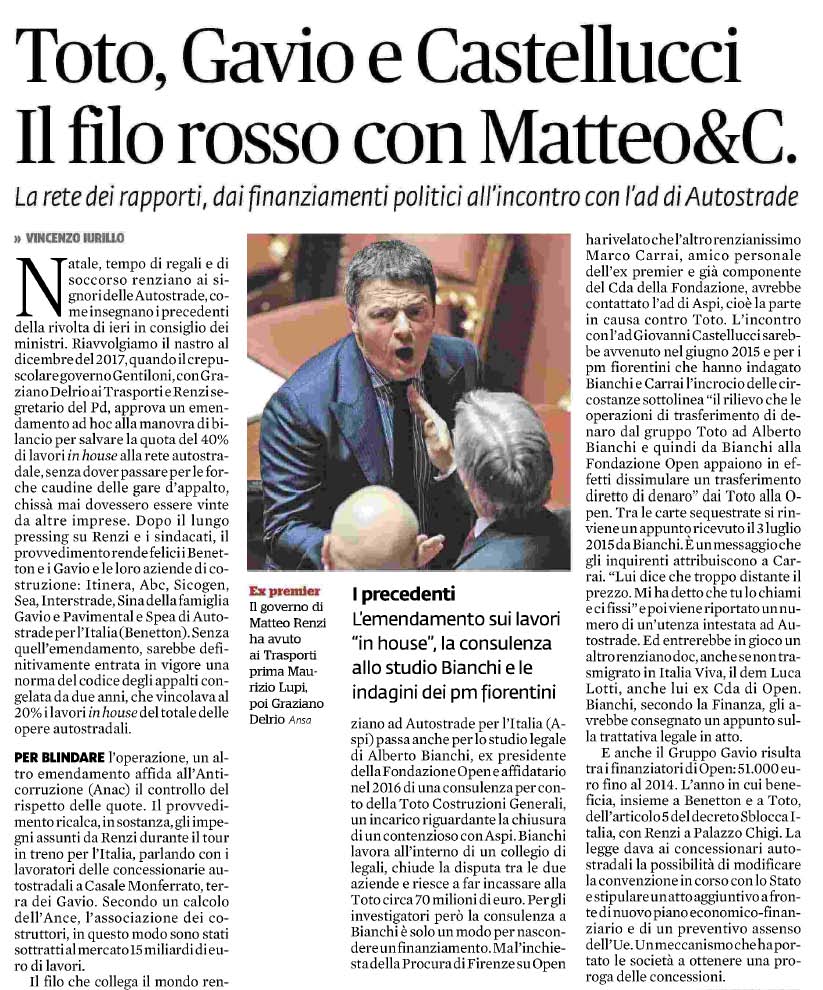 22 dicembre 2019 il fatto quotidiano