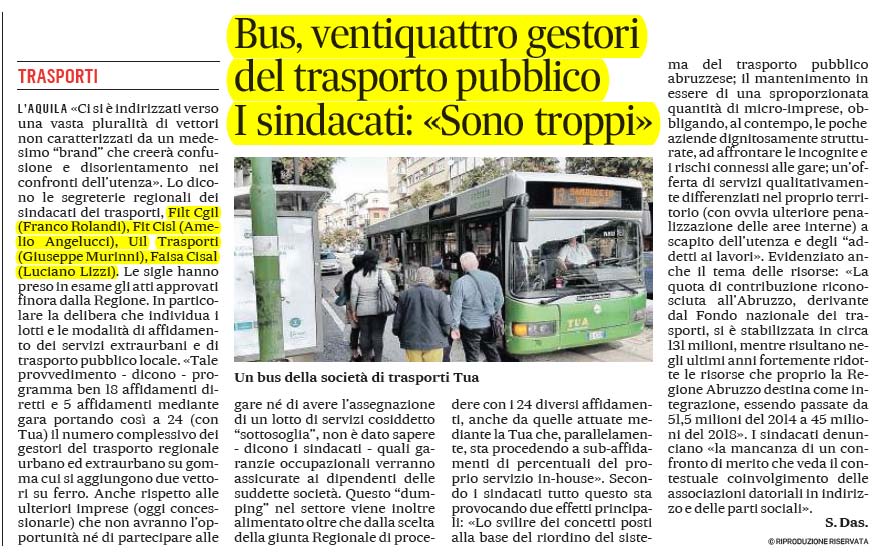 22 dicembre 2019 il messaggero