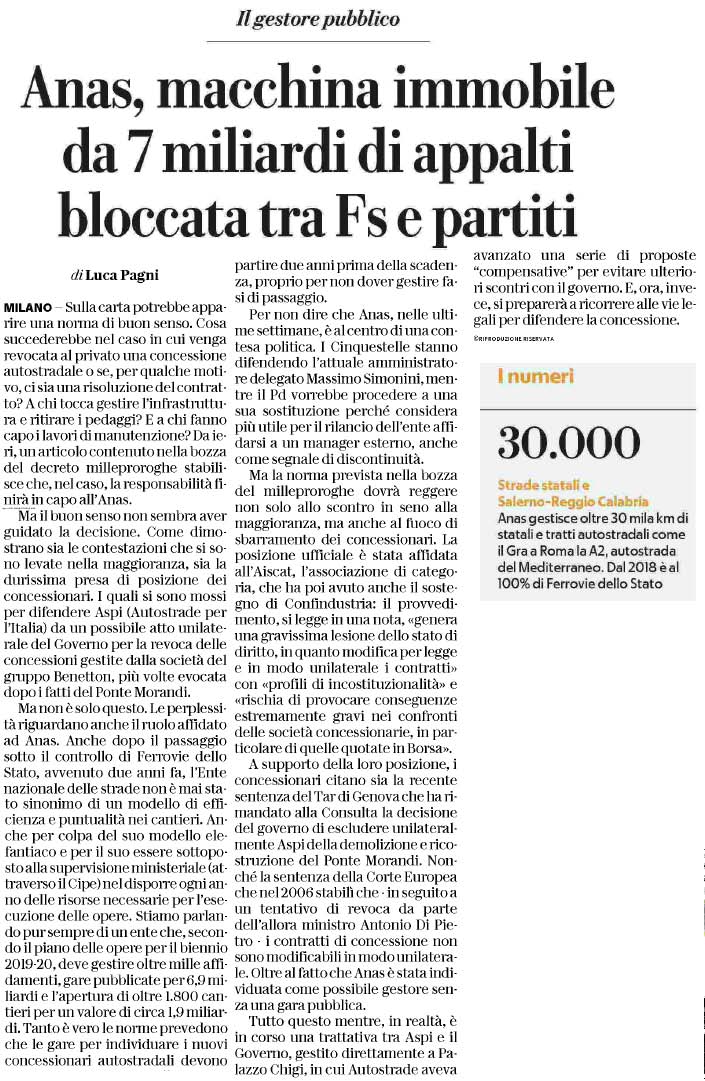 22 dicembre 2019 repubblica anas