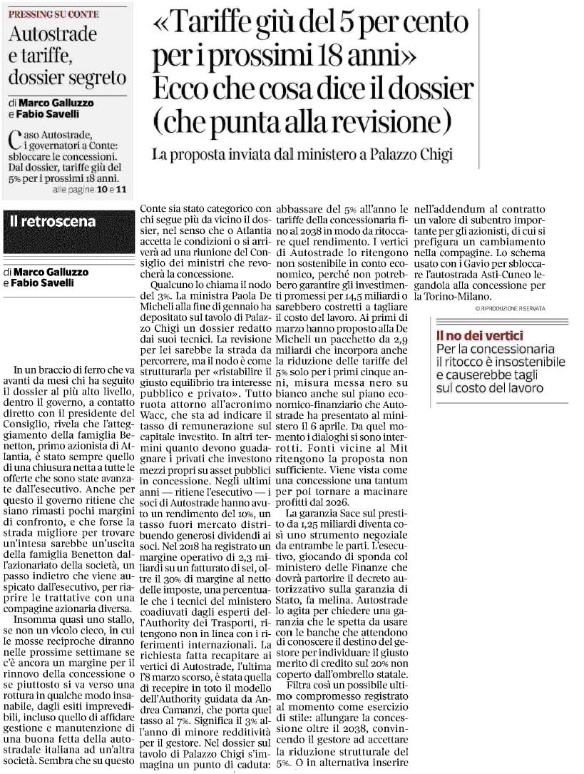 25 maggio 2020 corriere della sera Page 2