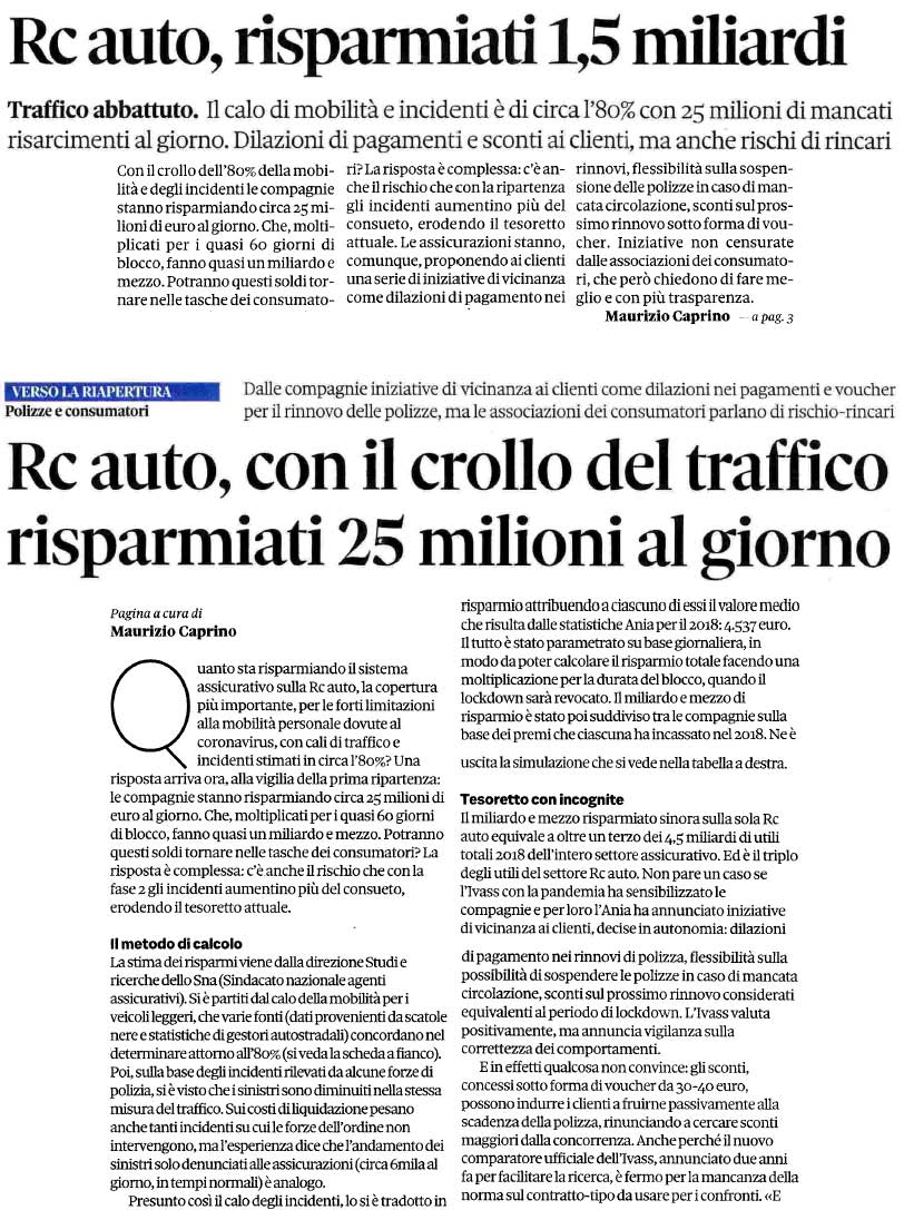 27 aprile 2020 il sole24ore Page 1