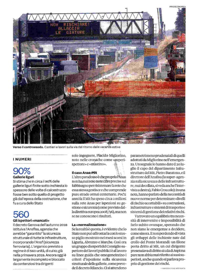 28 agosto 2020 il sole24ore autostrade Page 2