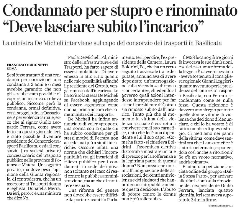 28 agosto 2020 la stampa Page 1