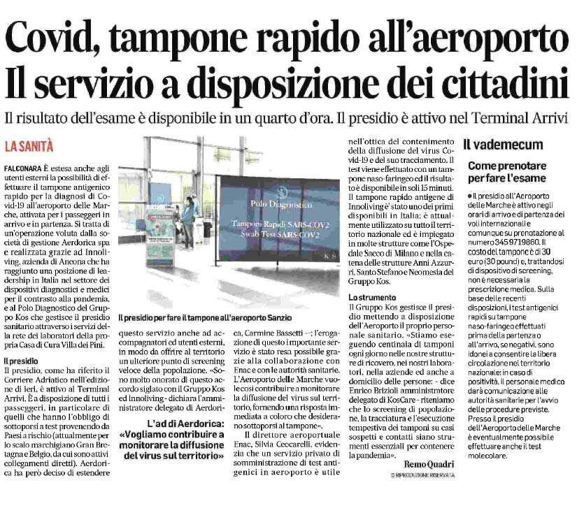 29 ottobre 2020 corriere adriaticoe