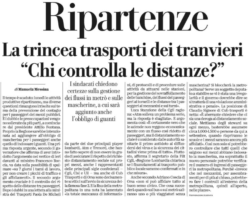 30 aprile 2020 repubblica Page 1