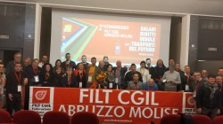 FILT ABRUZZOMOLISE: ELETTA DALL'ASSEMBLEA GENERALE LA NUOVA SEGRETERIA REGIONALE. IL SEGRETARIO DI EUGENIO SARA' AFFIANCATO DA LORENZA MASSAROTTI E DA LUCIA MERLO